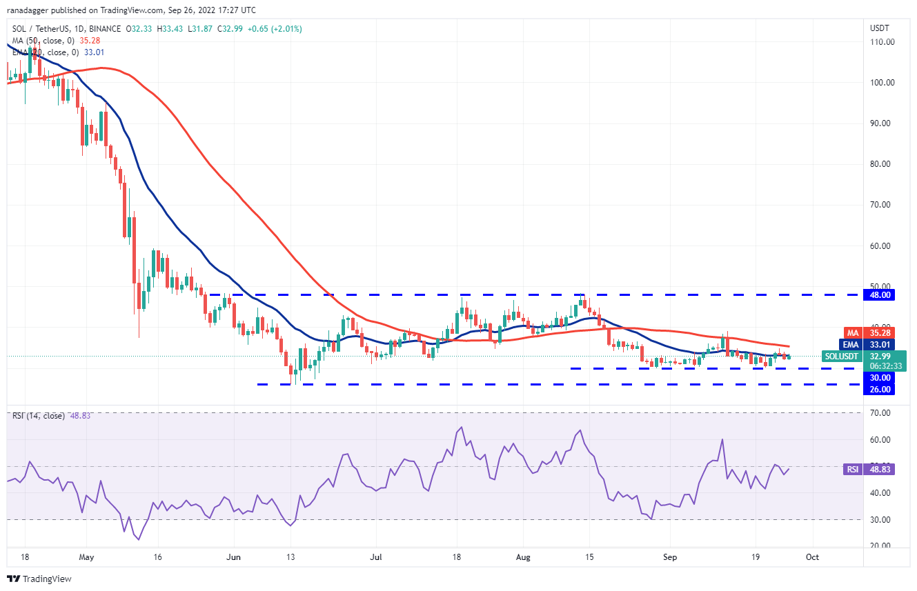 价格分析 ：BTC、ETH、BNB、XRP、ADA、SOL、DOGE、DOT、MATIC、SHIB