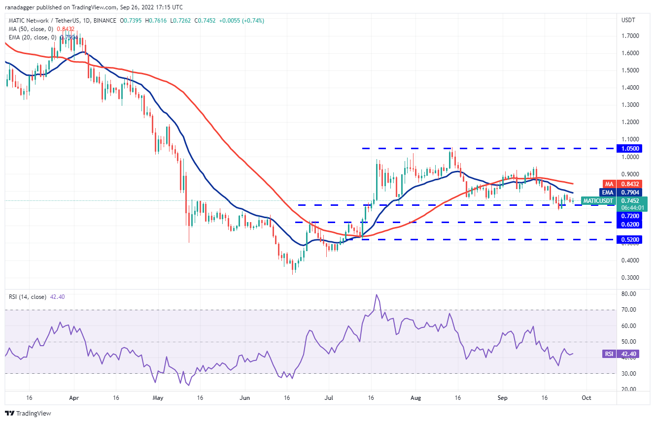 价格分析 ：BTC、ETH、BNB、XRP、ADA、SOL、DOGE、DOT、MATIC、SHIB