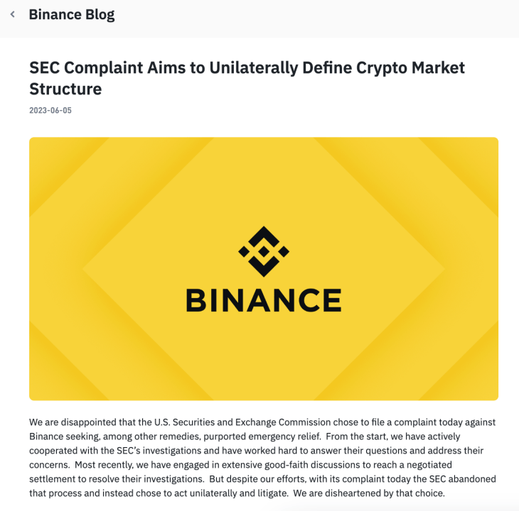 Web3「最大震荡」<strong></p>
<p>币安网</strong>，美监管铁拳砸向币安、Coinbase