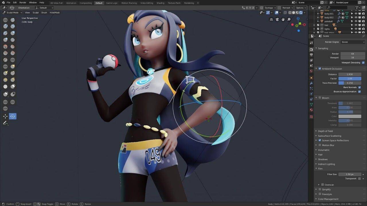 游戏人物建模软件？有没有制作3d建模的软件