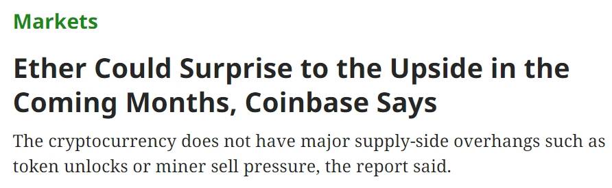 Coinbase释出重磅信号<strong></p>
<p>coincoin币币网</strong>！以太币ETH暴涨近200美元