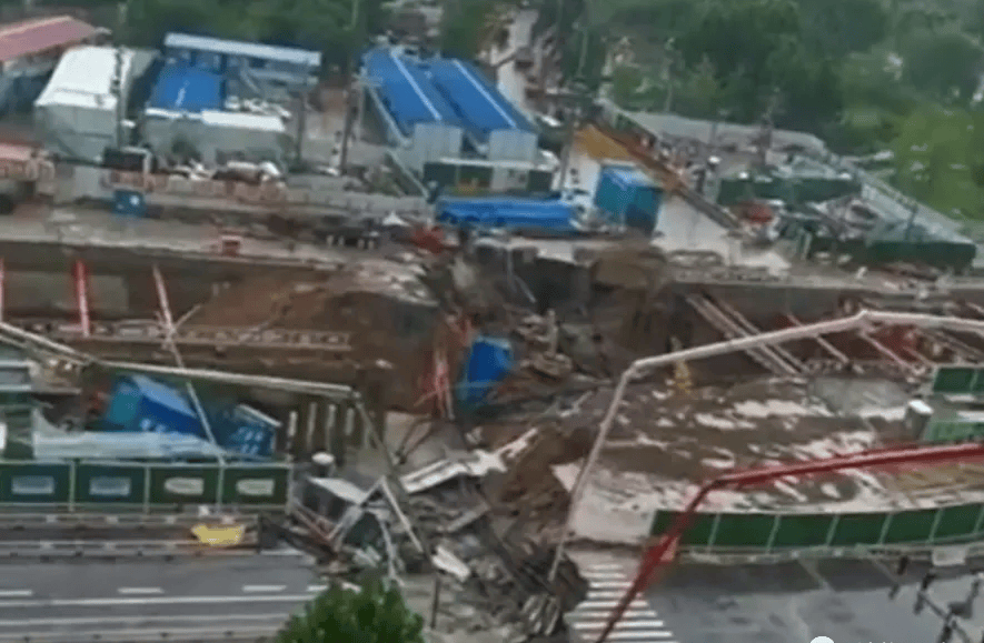 深圳一施工现场发生坍塌<strong></p>
<p>币圈一般去哪个论坛</strong>，13名作业人员失联