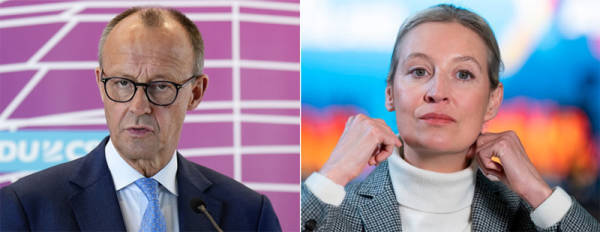 德国联邦选举：联盟党候选人默茨胜出几无悬念，但中文流利的“铁娘子”魏德尔抢尽风头