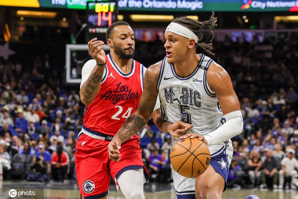 哈登20+5班凯罗26+6 祖巴茨18+20快船击败魔术