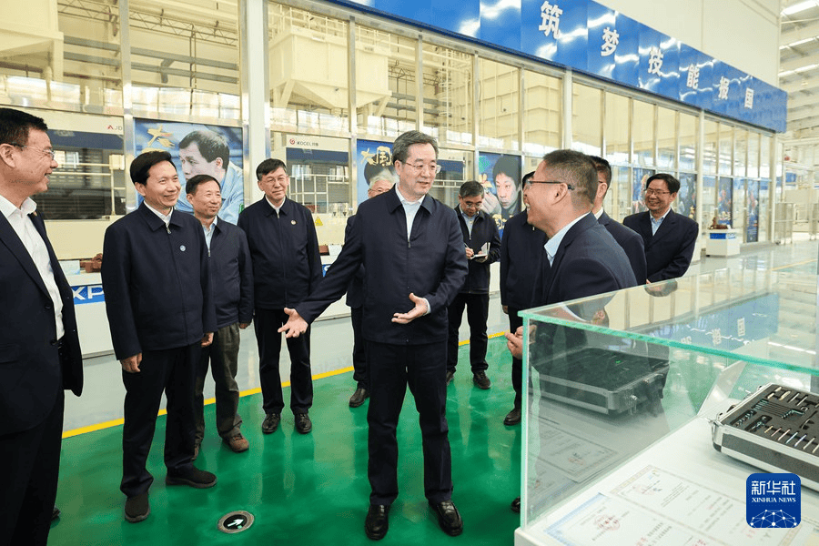 中共中央政治局常委、国务院副总理丁薛祥在陕西调研