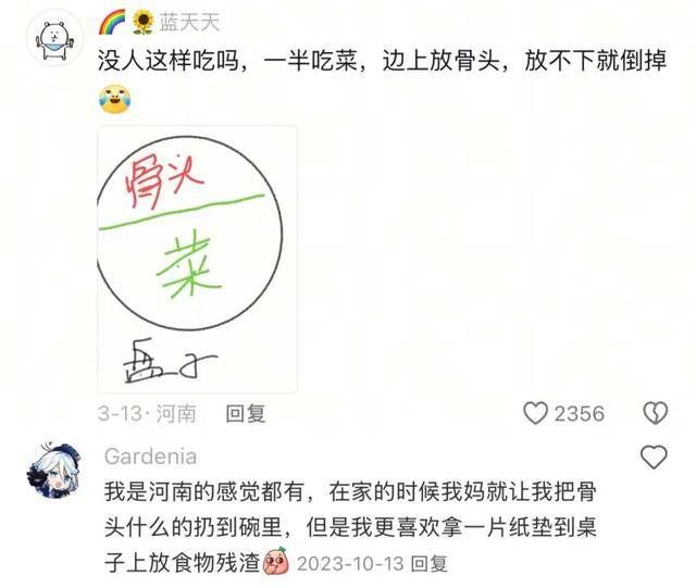 用碗还是用碟吃饭<strong></p>
<p>tcl</strong>？南北方人吵翻了