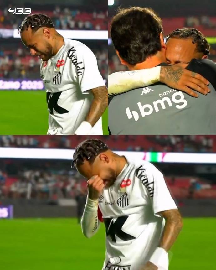 被踢哭！内马尔遭遇生涯最大比分失利 赛后主帅立即下课