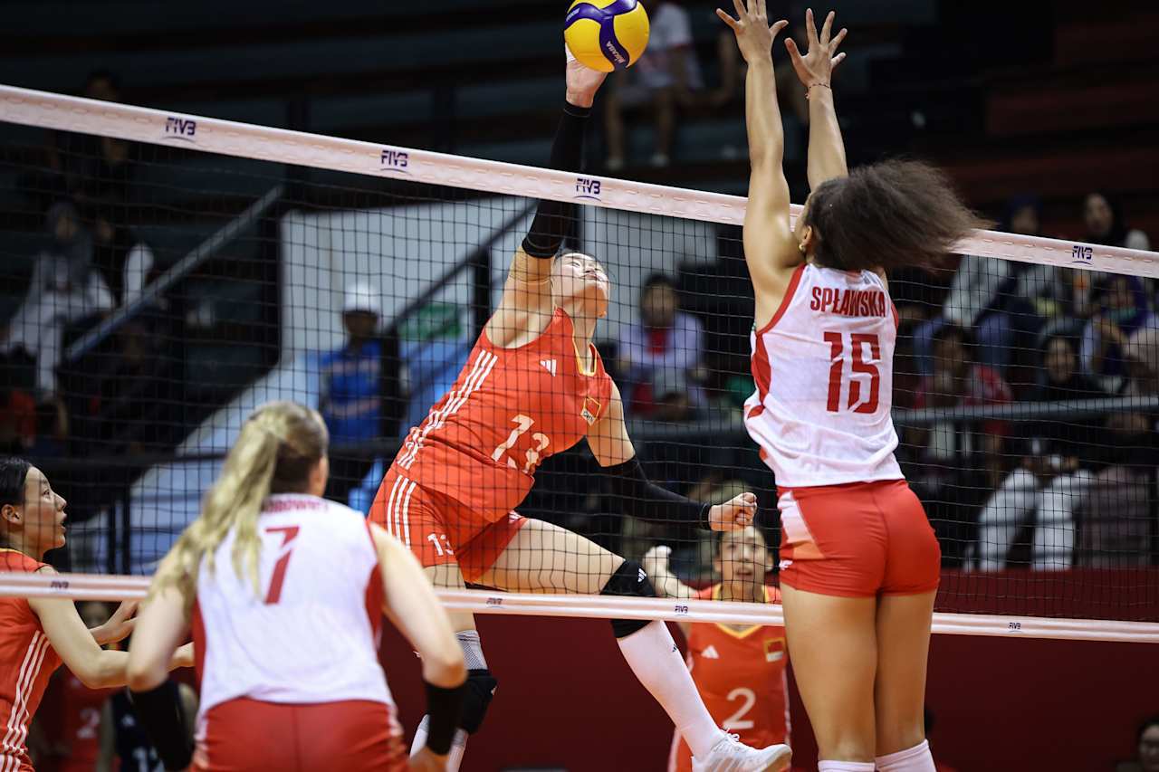 U21世锦赛-中国女排3-1波兰获第5 李涵宇17分揽得分王