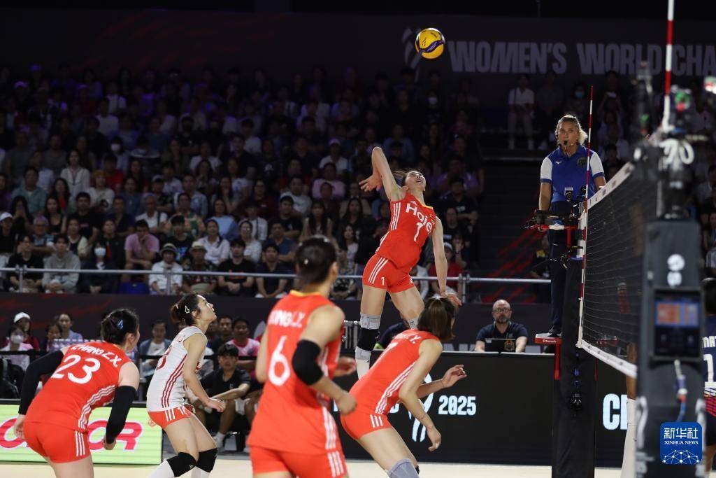 女排世锦赛：中国队胜多米尼加队