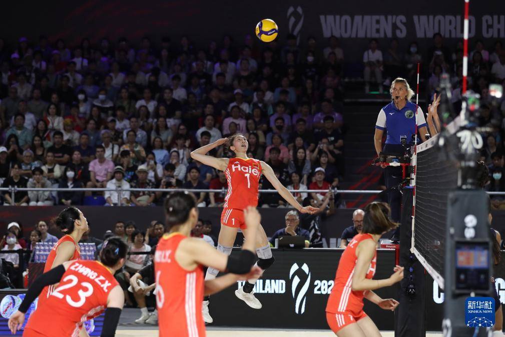 女排世锦赛：中国队胜多米尼加队