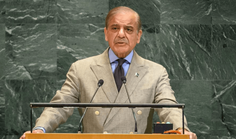 巴基斯坦总理在联合国，宣布印巴空战真实战绩