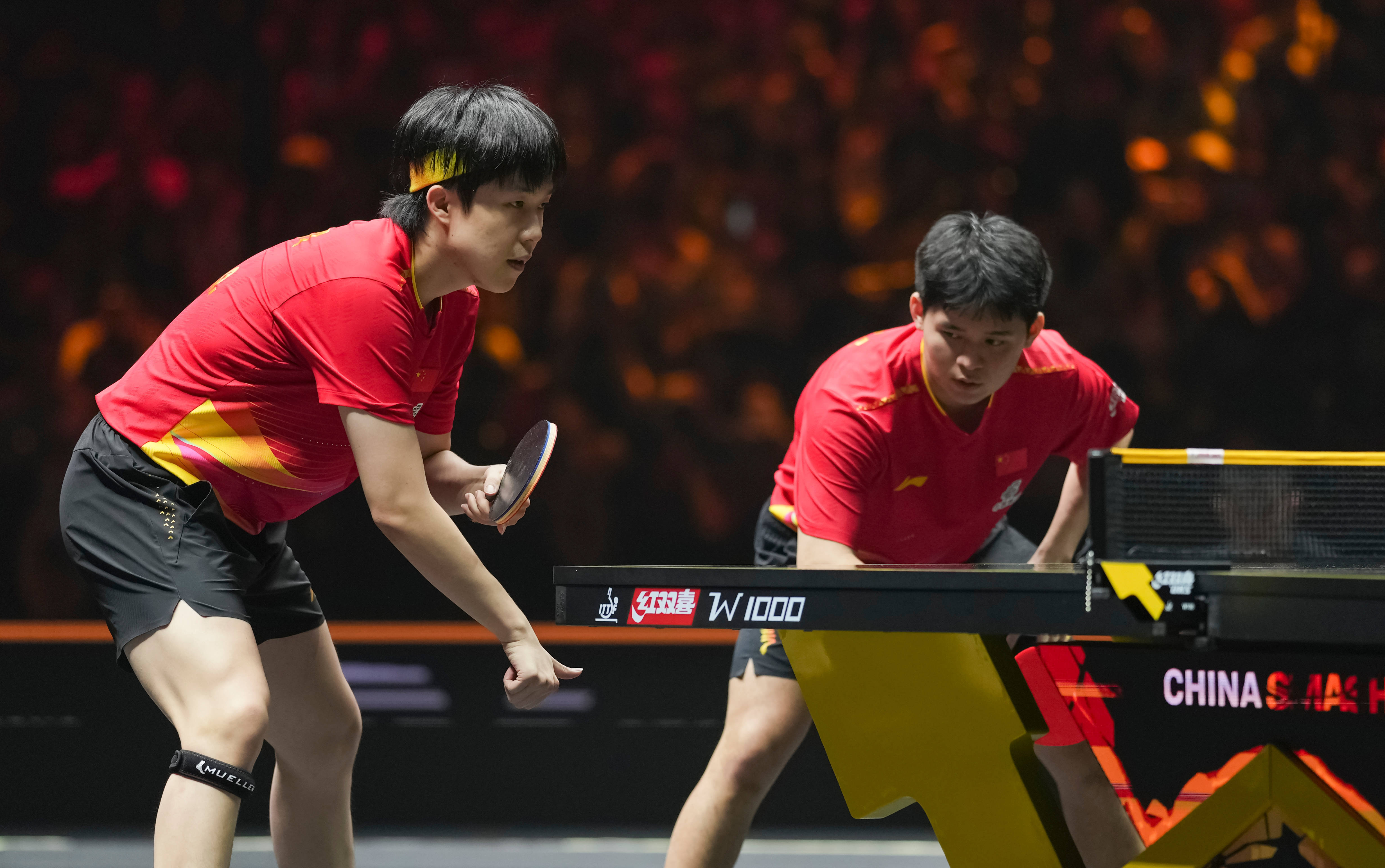 （体育）乒乓球——WTT中国大满贯赛：林诗栋/王楚钦晋级男双四强