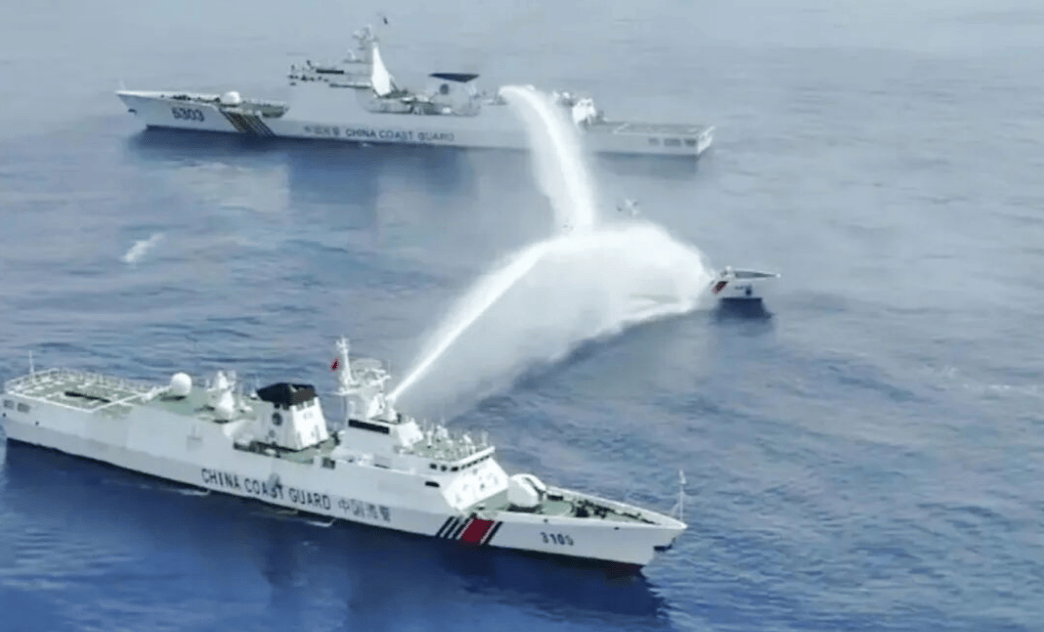 南海爆发激烈对峙<strong></p>
<p>usdt钱包下载</strong>，菲方主力舰高速飙船，迎头撞上中国海警艇