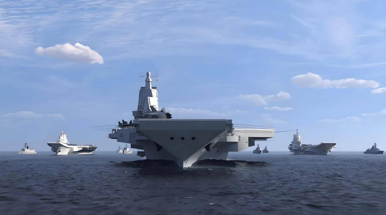 不只福建舰!中国一天17万吨主力舰同时服役<strong></p>
<p>中京电子股票</strong>,都快赶上半支法国海军了!