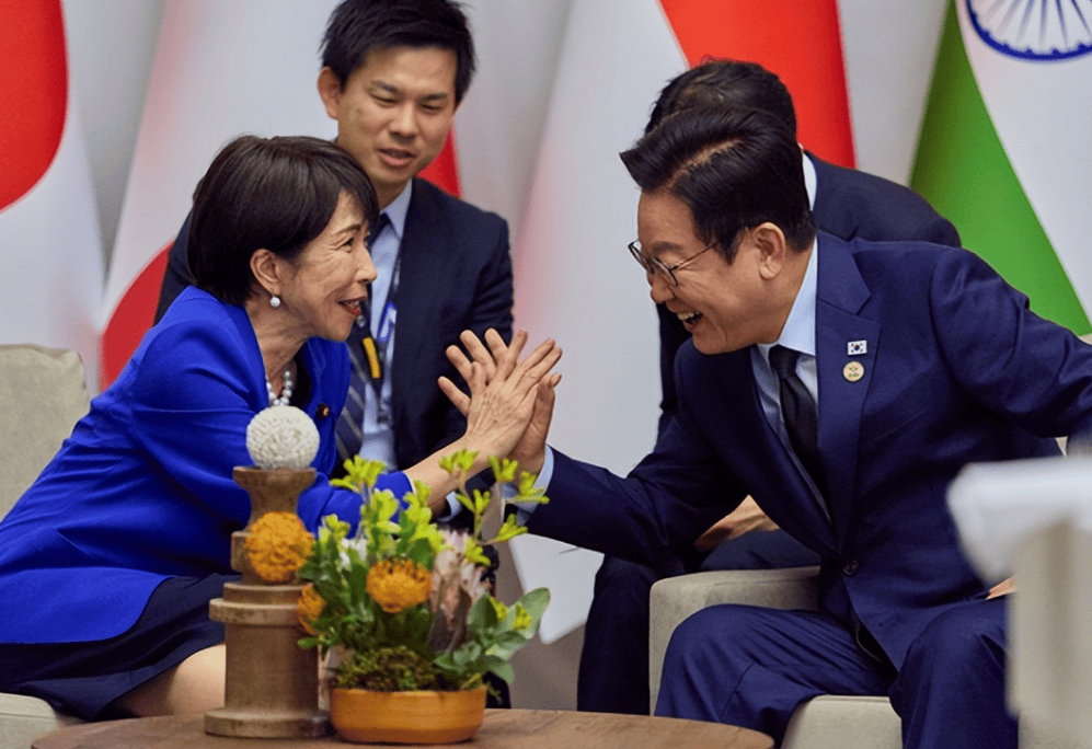 李在明还未登机访华<strong></p>
<p>高德红外股票</strong>，日韩就共同抗议中国？韩国总统已先和高市早苗约好见面地点