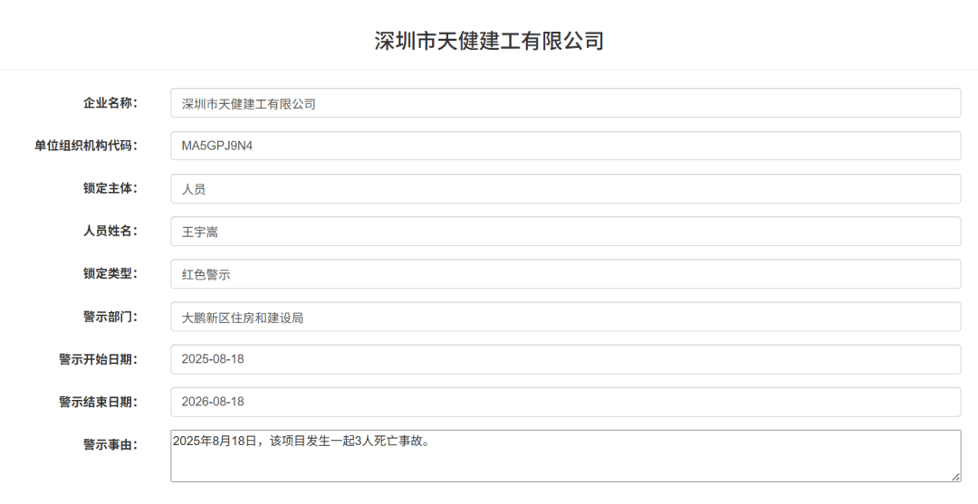 3人死亡！事发深圳一产业园<strong></p>
<p>高德红外股票</strong>，涉事单位及人员被通报